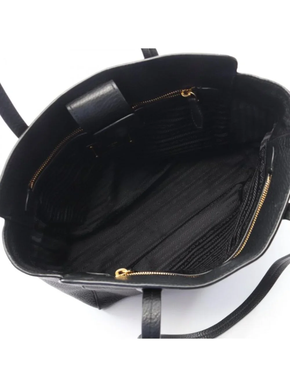 Prada Tote Black Leather